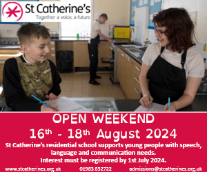 St Catherines Open day banner