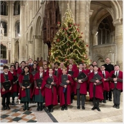 Chapel Choir Evensong At Peterborough Cathedral 