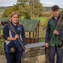Champion Shooters Alasdair And Molly Secure Spots On Olympic Trap Pathway