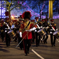 Military Band Play At The Coronation Of King Charles III