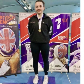 RMS Pupil Becomes The New 2023 British Open Women’s Foil Champion - Photo 2
