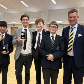 Halliford School’s Youth Speaks Team Triumphs In Rotary Club Debating Competition - Photo 1