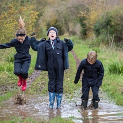 Outside in all Weathers. Sherborne Prep Forest School.
