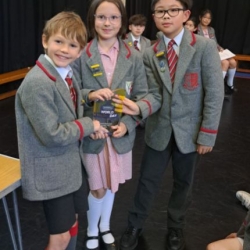 1st Place in Primary Maths Challenge