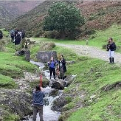 In The Field at Carding Mill Valley