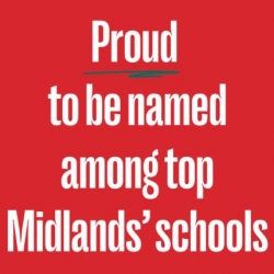 Proud to be Named Among Top Midlands' Schools