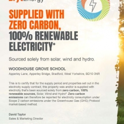 The Grove Goes 100% Renewable