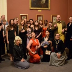 Boarders Transform Kimbolton Castle Into A Live Cluedo Board 