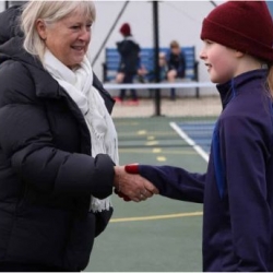 Brentwood School Welcomes LTA President to Celebrate Tennis Excellence