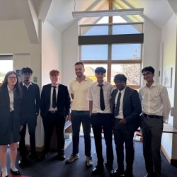 Year 12 pupils explore the future of technology, AI and startups with industry experts