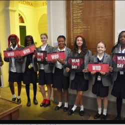 St Edmund’s College Staff And Students Wear Red To ‘Show Racism The Red Card’
