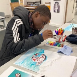 Native American Inspired Art