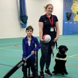 Lois Turner, Captain Of The British Women's Blind Cricket Team