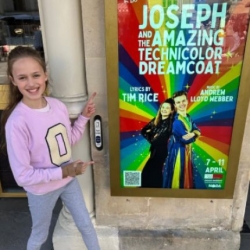 Ottilie gets part in Joseph and the Amazing Technicolor Dreamcoat