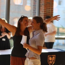 Leighton Park celebrates increase in top A* grades
