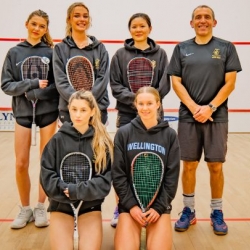 Wellington Girls Progress in the National Schools Squash Championship