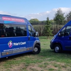Minibus transport service for staff supporting recruitment efforts
