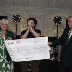 Golf club partnership drives in more than &pound;10,000 for autistic young people with complex needs