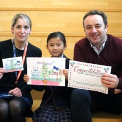 St Swithun&rsquo;s Prep student wins Winchester MPs Christmas card design competition