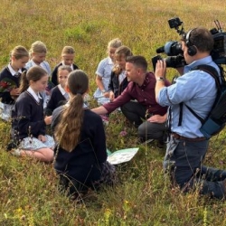 St Swithun’s pupils star in national media as they help launch the Big Butterfly Count