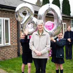 80th Birthday Celebrations for Sister Helen at Alton School