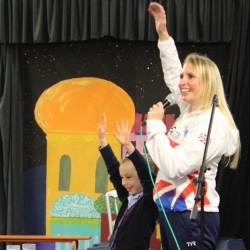 British Paralympic Swimmer Visits The OPS