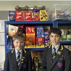 Year 8 Donate137 Easter Eggs To Local Charities