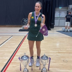 Gordon's Netball Players are on Top of the World