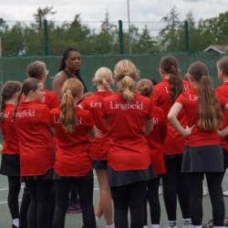 Lingfield Sport Hold Netball Masterclass with Eboni Usoro-Brown