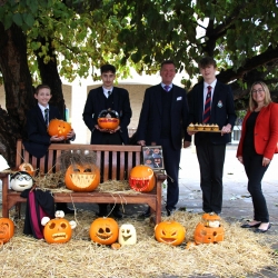 Halliford School Inter-House Pumpkin Carving Competition 2023