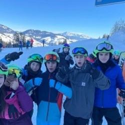 Excellent Conditons For School Ski Trip