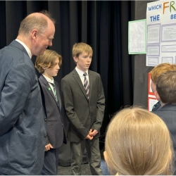 Chris Whitty Attends Science Showcase 