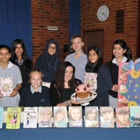 Best-selling Author, Cathy Cassidy visits Northwood College - Photo 1