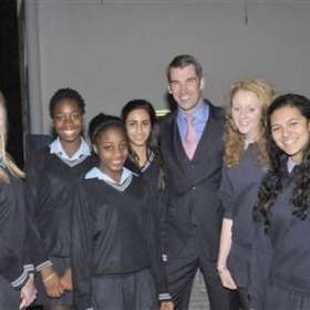 'Apprentice' Star Lee McQueen visits Northwood College - Photo 1