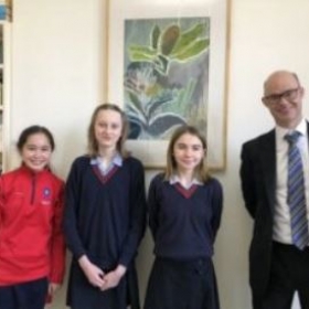 Adeline, Millie & Matilda Win U14 Stephen Spender Translation Prize! - Photo 1