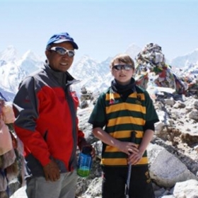 St Benedict's pupil tackles Everest - Photo 1