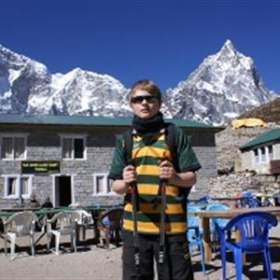 St Benedict's pupil tackles Everest - Photo 2