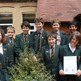 St Benedict's School achieves Eco Silver Award - Photo 1
