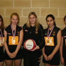 St Benedict's U18 Netball Girls Celebrate First Trophy - Photo 1