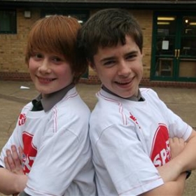 St Benedict's Pupils help organise the Ealing Sport Relief Mile - Photo 1