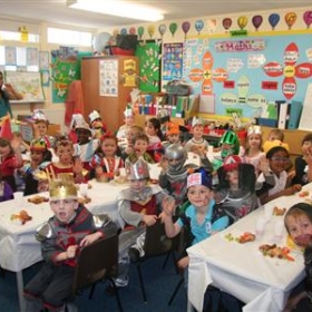 Medieval Celebratory Banquet at St Benedict's Junior School - Photo 1