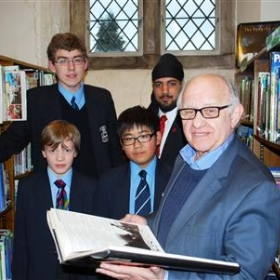 Old Swinford Hospital Welcomes Survivor from the Holocaust Educational Trust - Photo 1