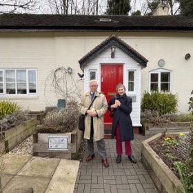 Old Hallfieldian Robert Walker Returns for a Special Visit - Photo 1