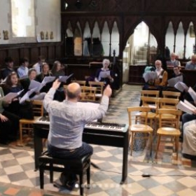 Choristers and Choral Scholars Return for Evensong