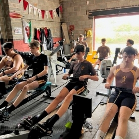 Monmouth School Rowing Club’s Epic Erg Marathon Raises Big Bucks For Movember!  - Photo 2