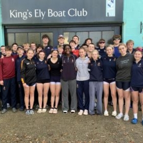 Shrewsbury School students visit King's Ely for Half Term Rowing Camp - Photo 1