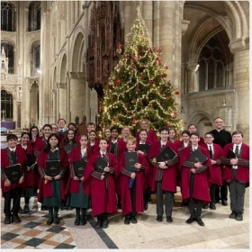 Chapel Choir Evensong At Peterborough Cathedral  - Photo 1