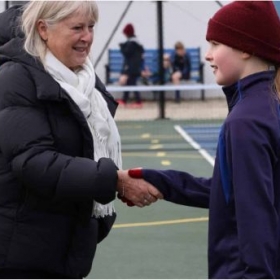Brentwood School Welcomes LTA President to Celebrate Tennis Excellence