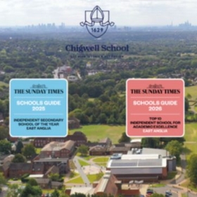 Chigwell School Named a Top 10 Independent School for  Academic Excellence in East Anglia 2026