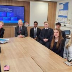 Dr Neil Hudson MP Visits Chigwell School for Sixth Form Discussion and Youth Council Insights